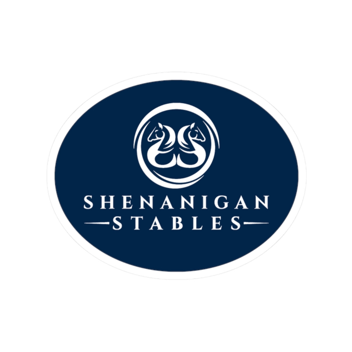 Stickers - 2 sizes, clear or white trim