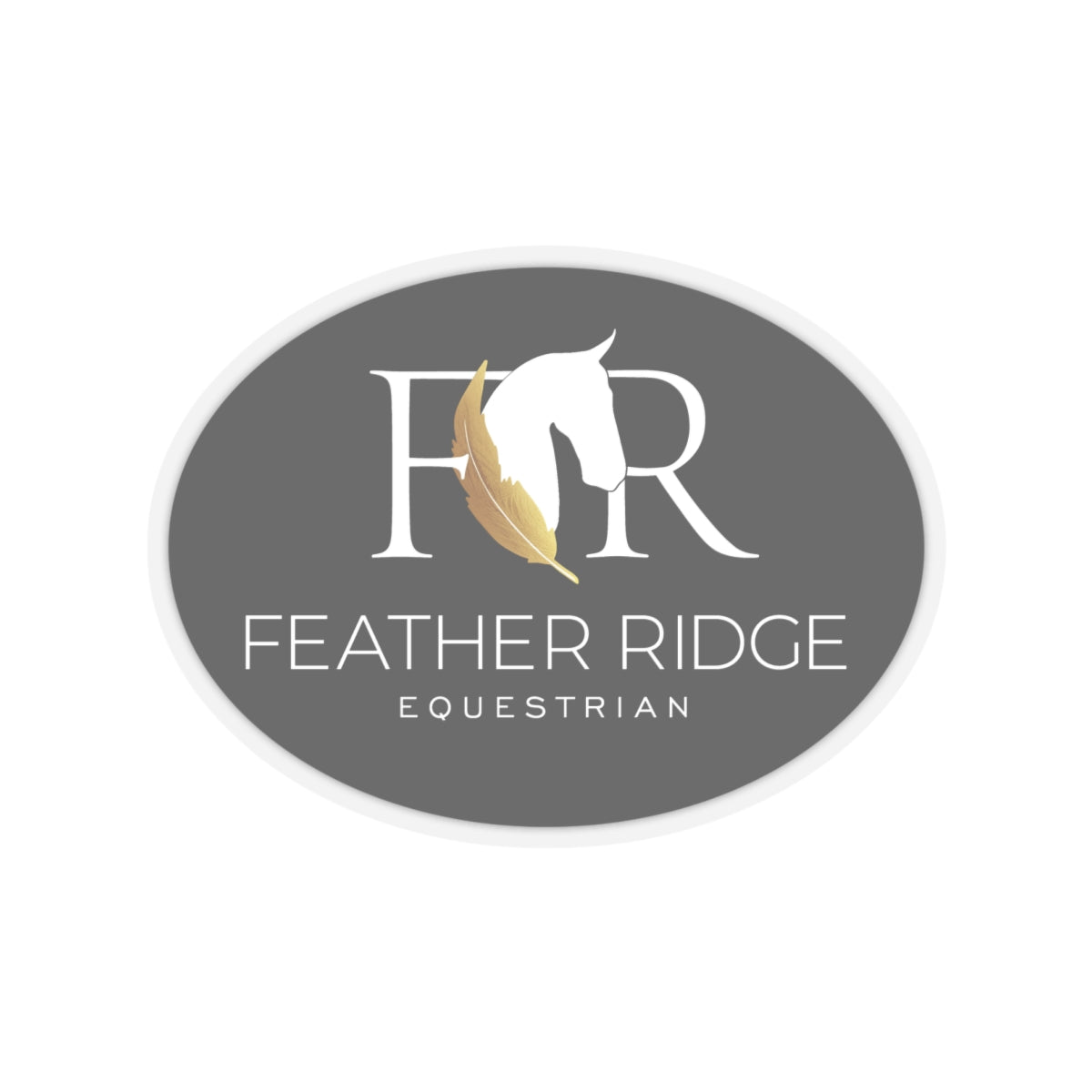 Stickers - 2 sizes, clear or white trim