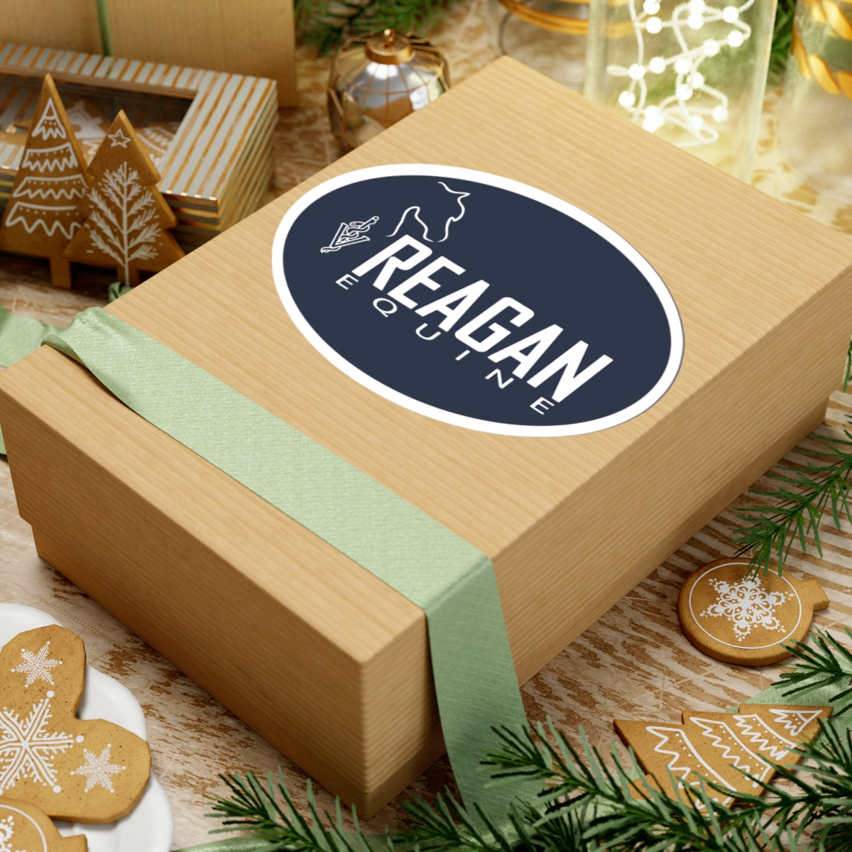 Stickers - 2 sizes, clear or white trim