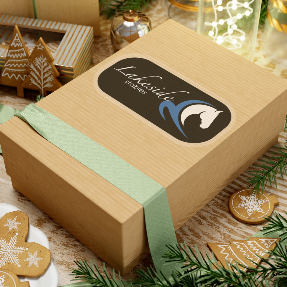 Stickers - 2 sizes, clear or white trim