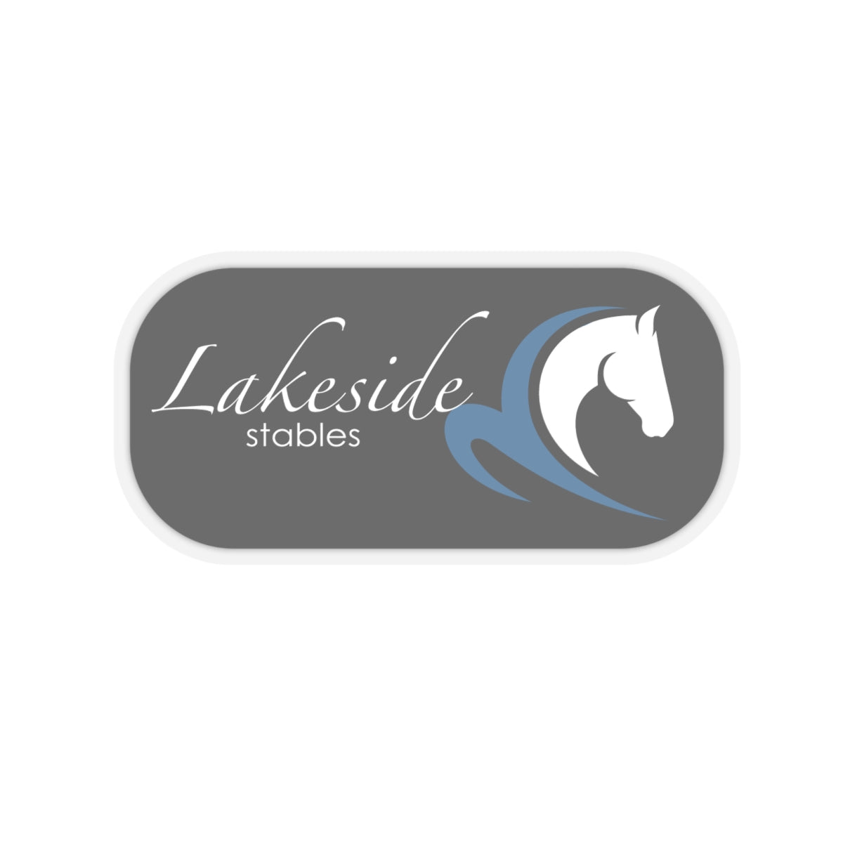 Stickers - 2 sizes, clear or white trim