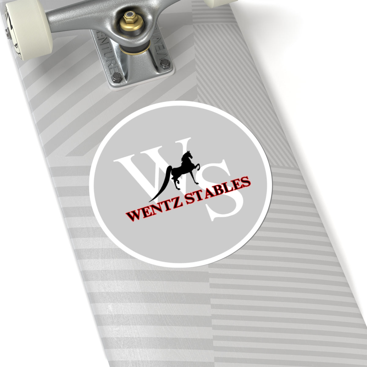 Stickers - 2 sizes, clear or white trim