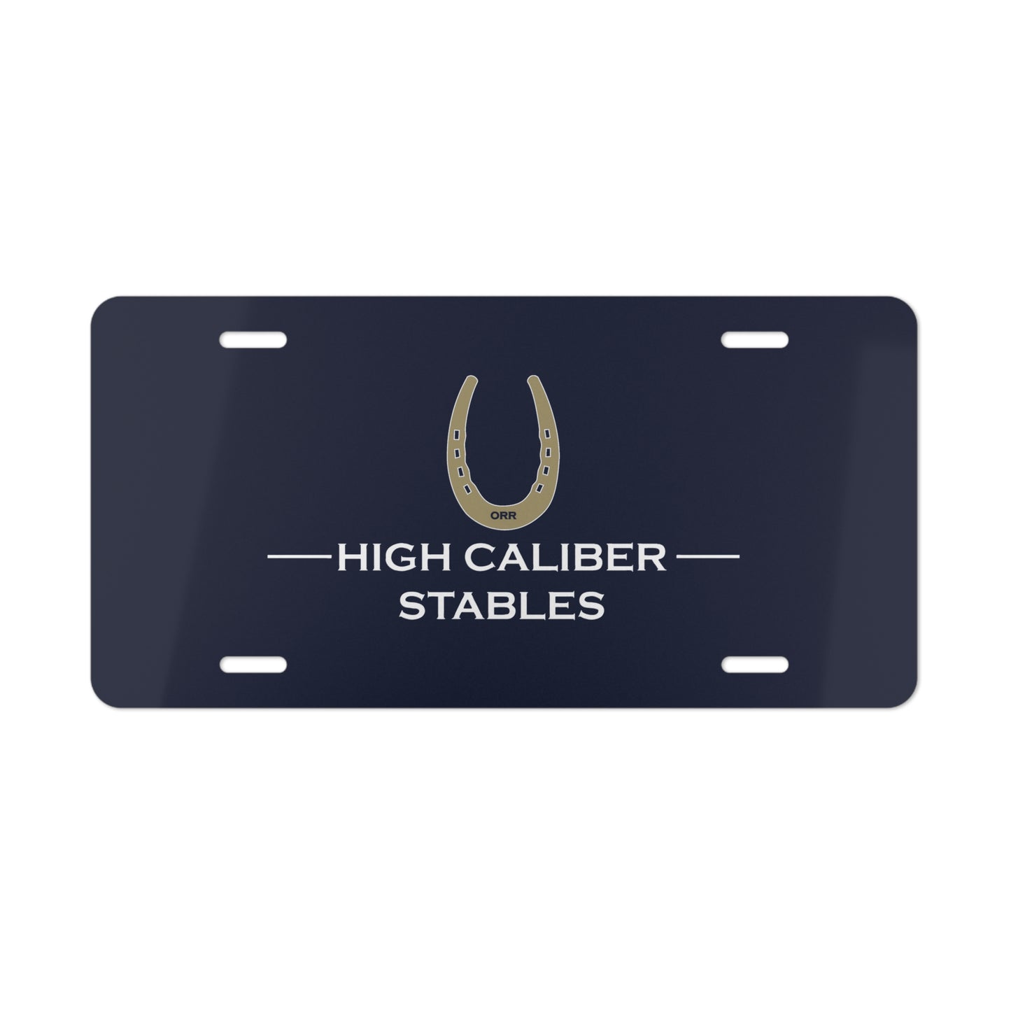 Vanity License Plate