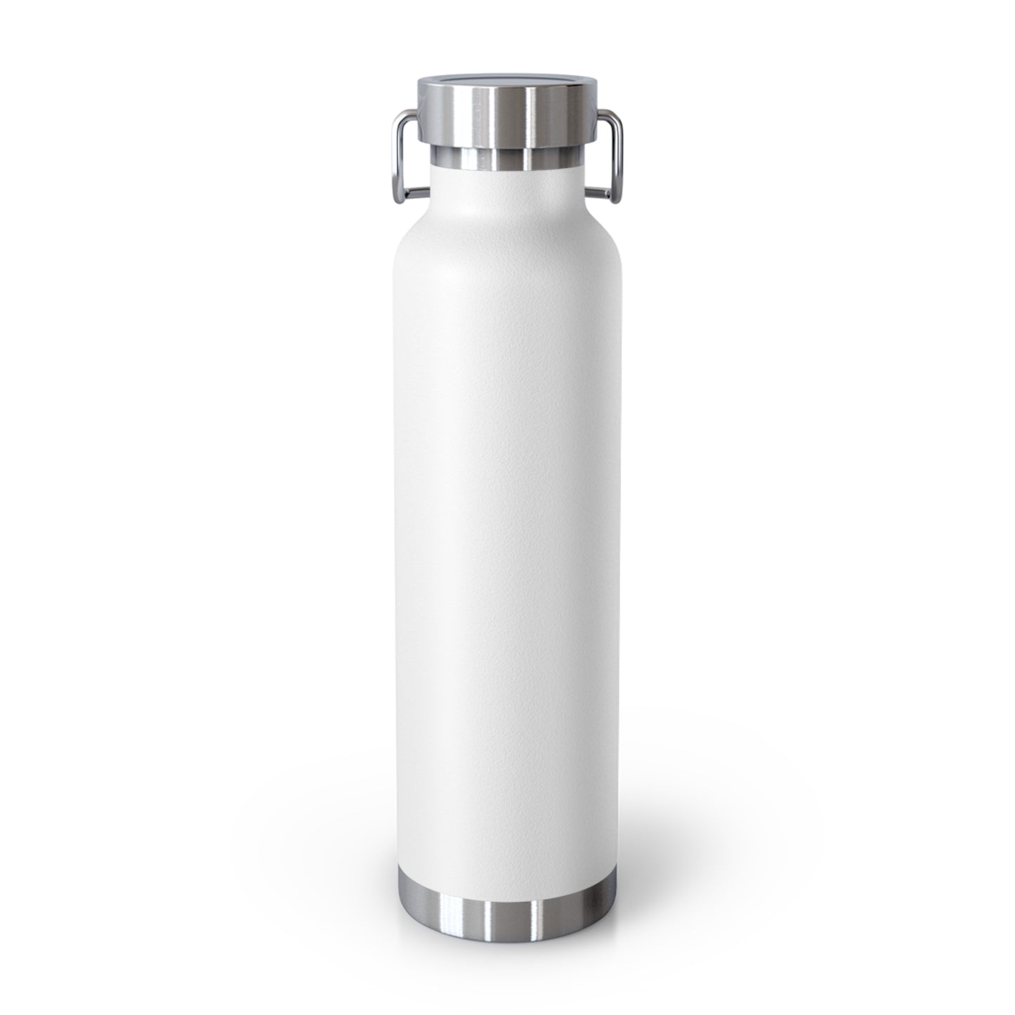 22oz Copper Vacuum Insulated Bottle - Black & White