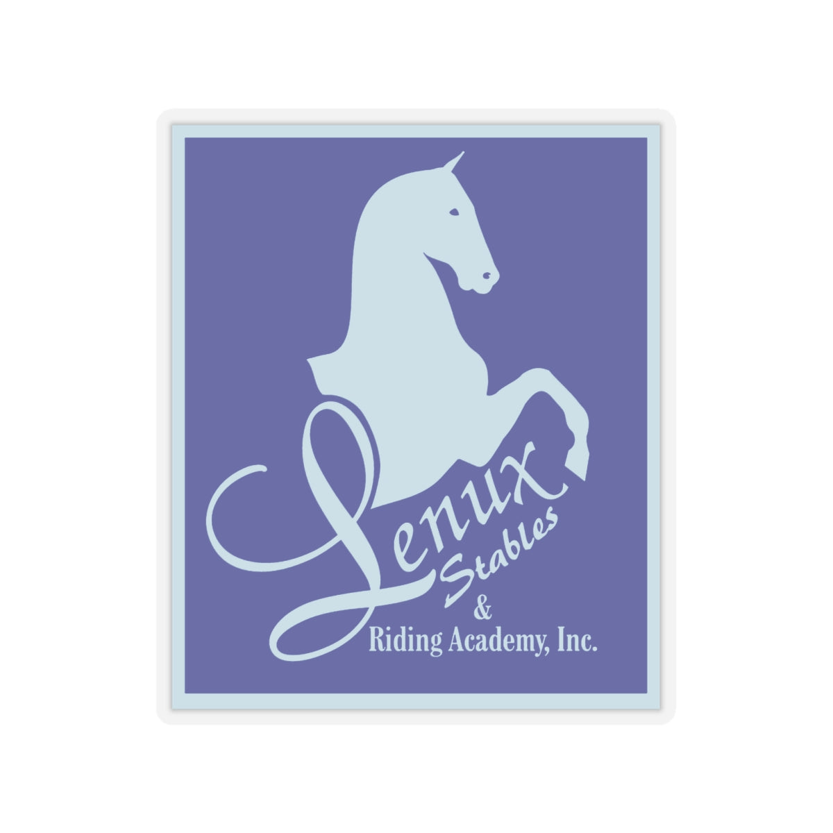 Stickers - 2 sizes, clear or white trim