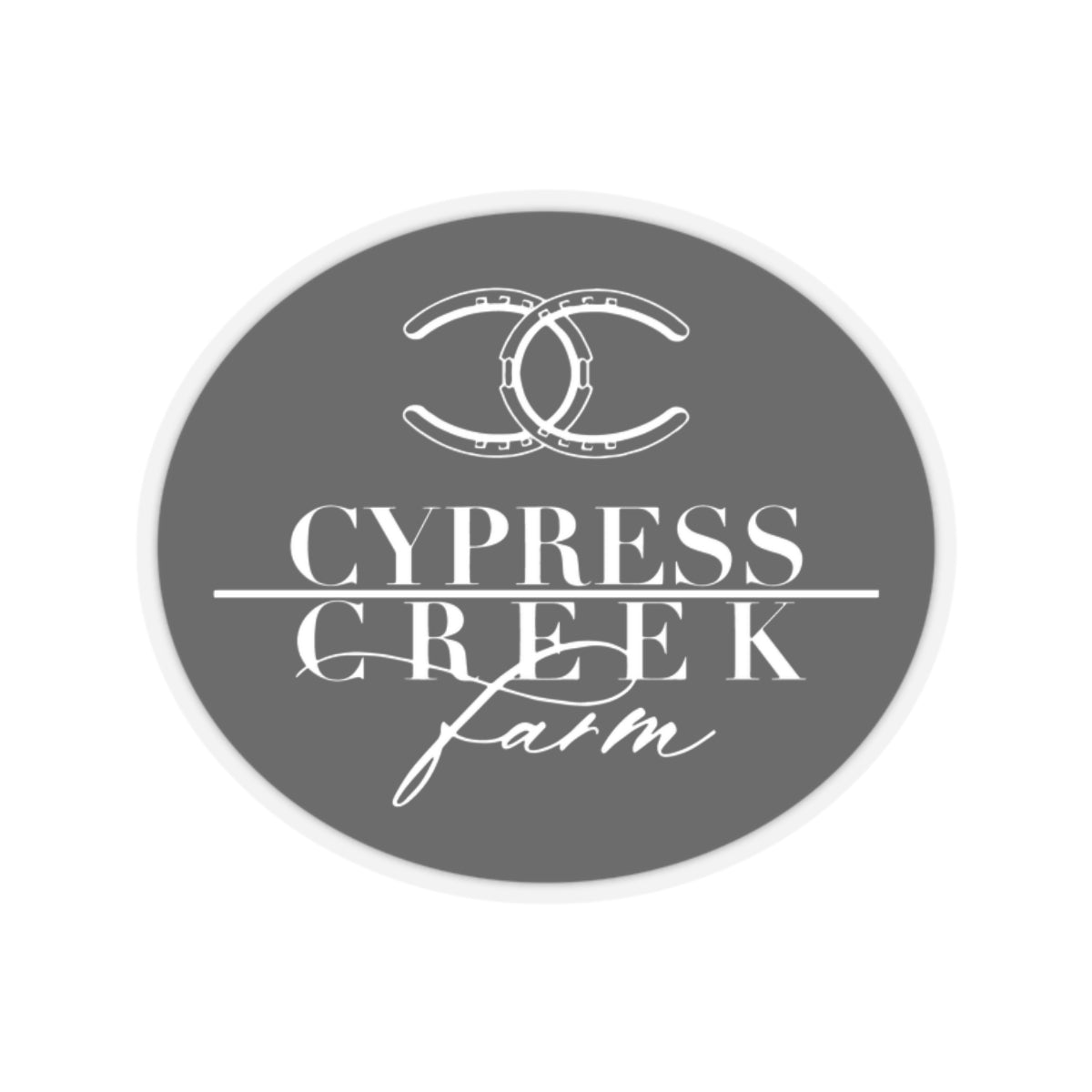 Stickers - 2 sizes, clear or white trim