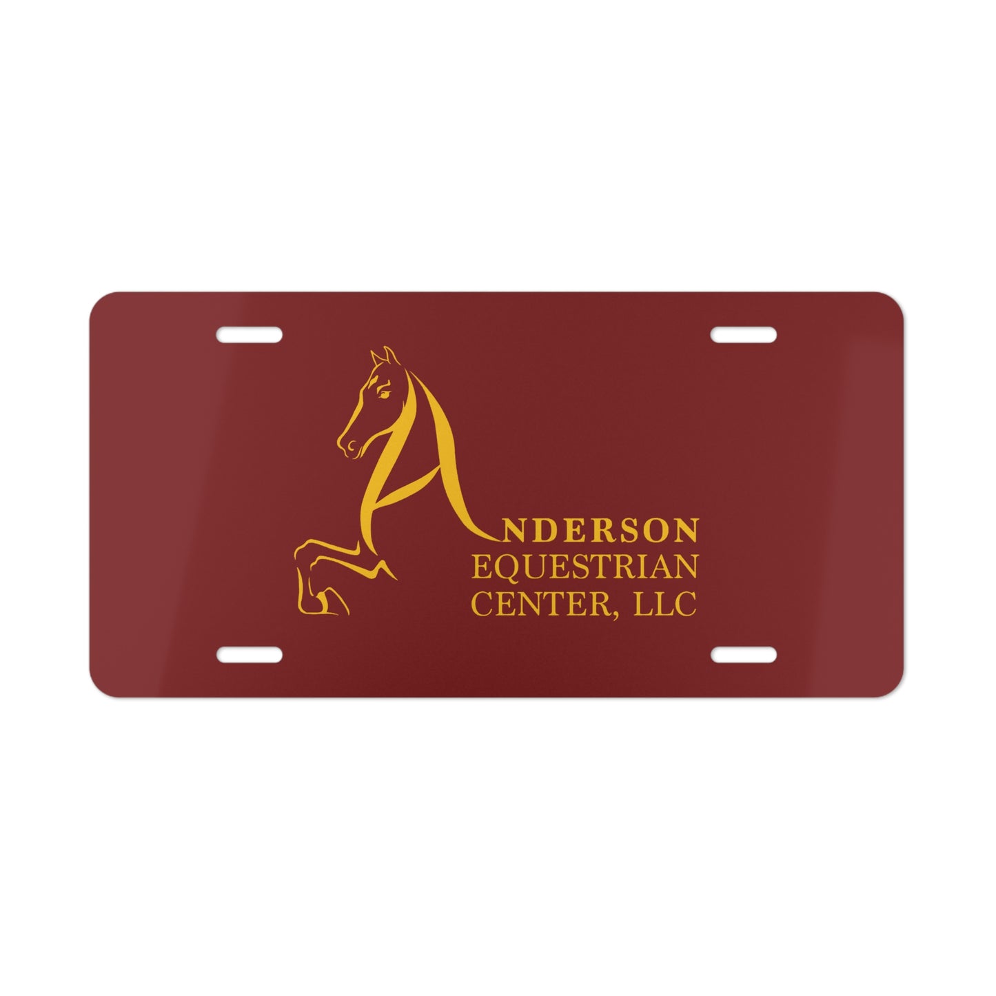 Vanity License Plate