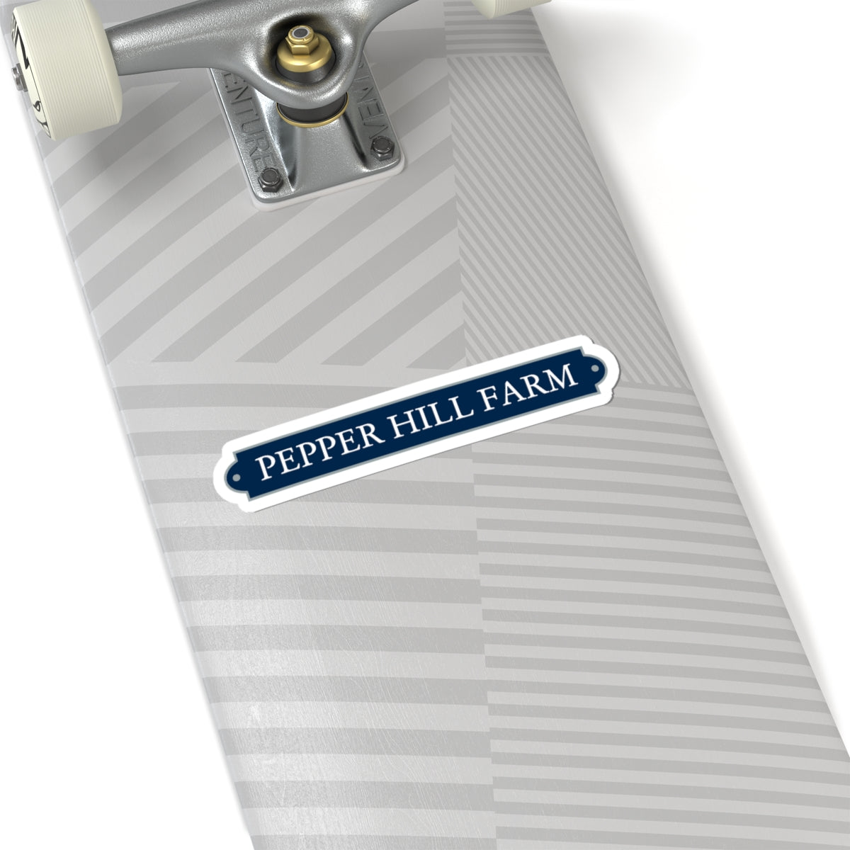 Stickers - 2 sizes, clear or white trim