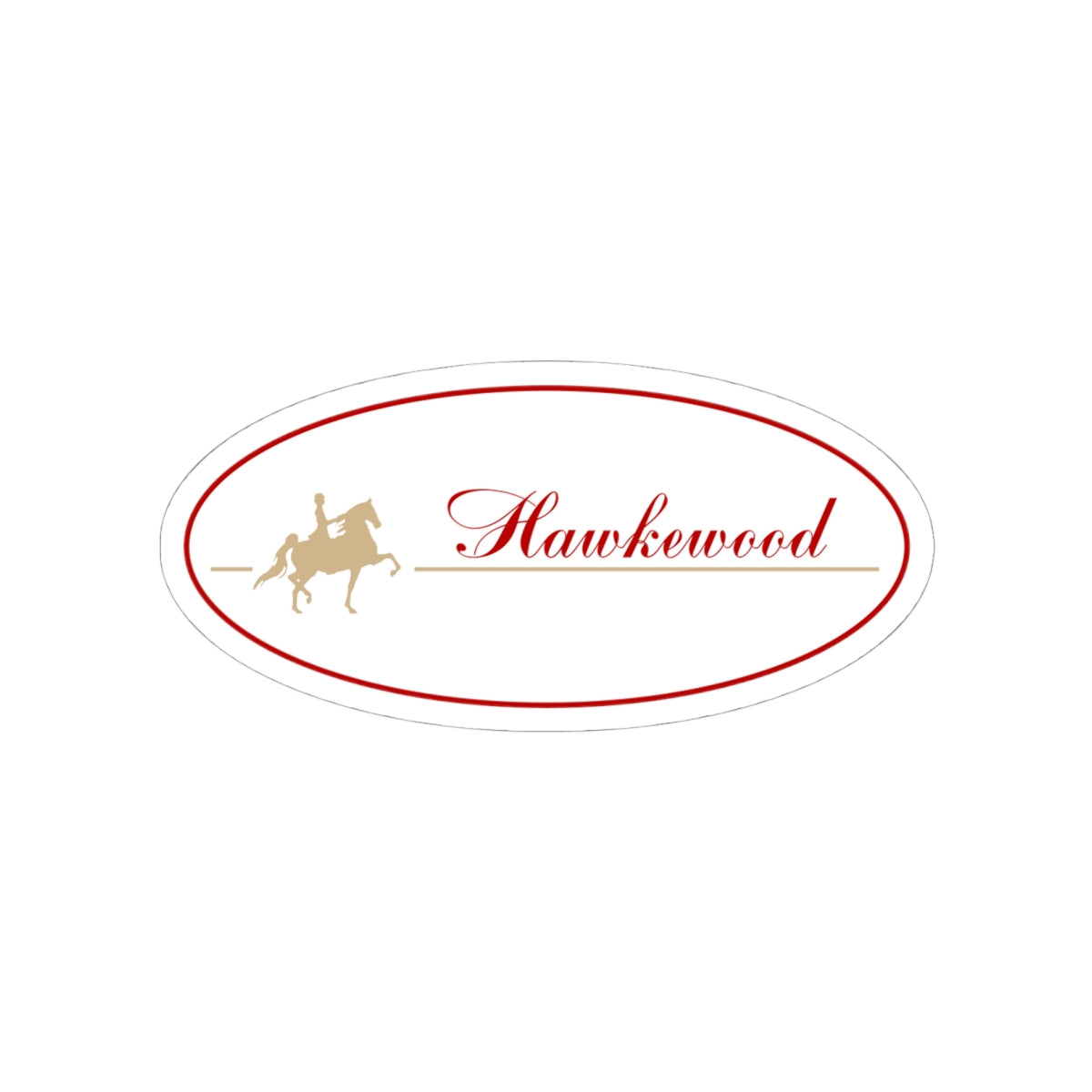 Stickers - 2 sizes, clear or white trim