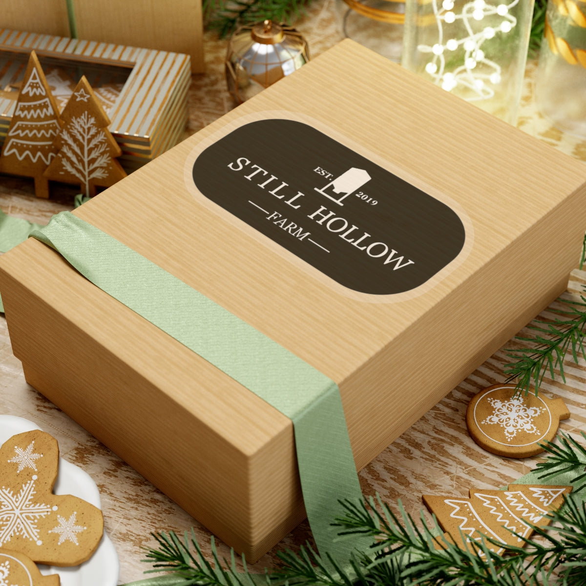 Stickers - 2 sizes, clear or white trim