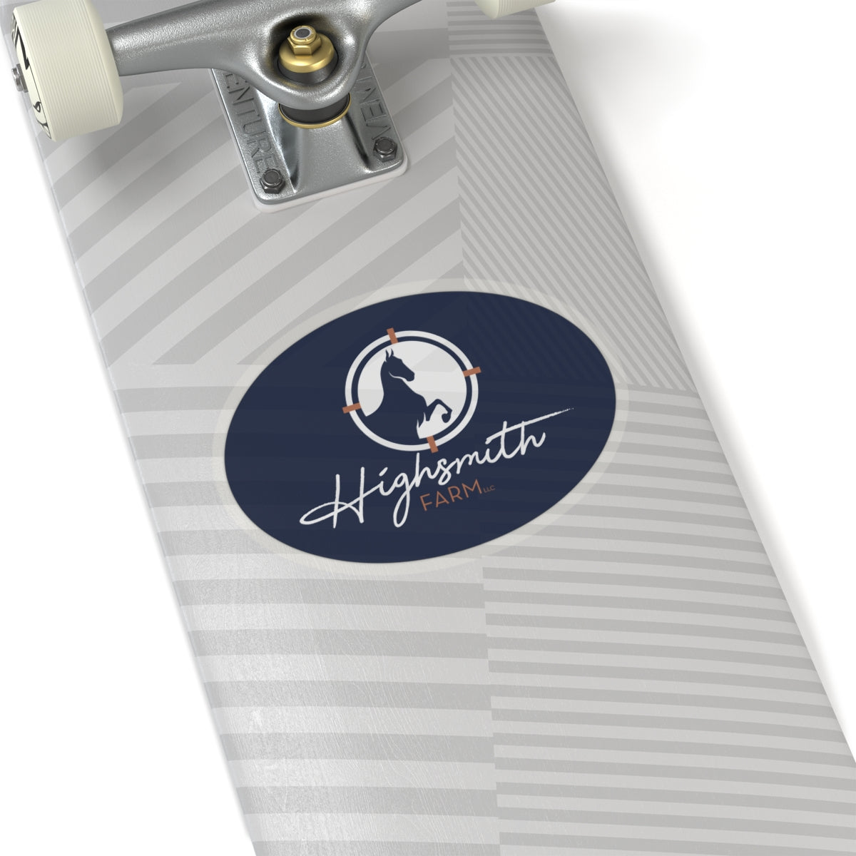 Stickers - 2 sizes, clear or white trim