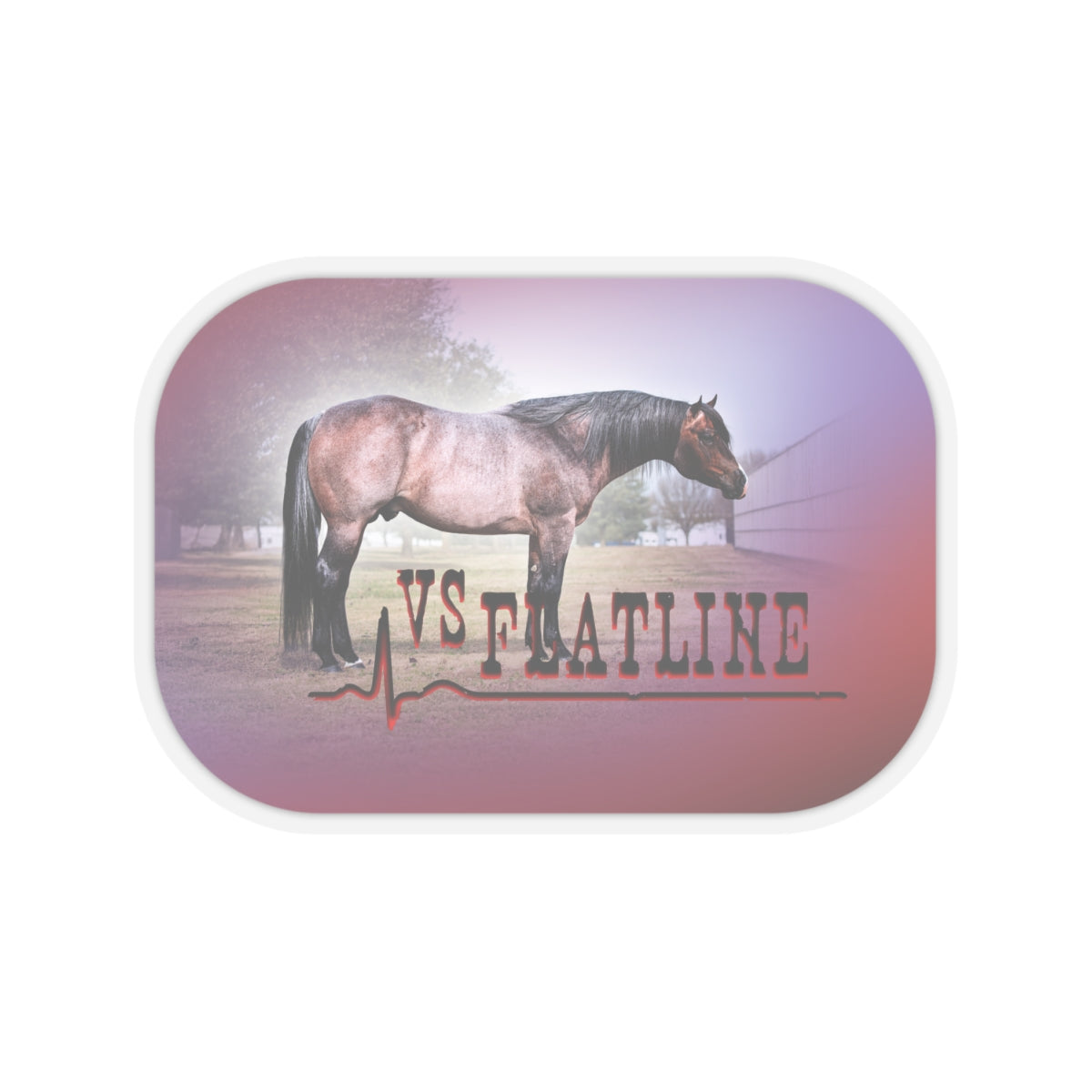 Stickers - 2 sizes, clear or white trim