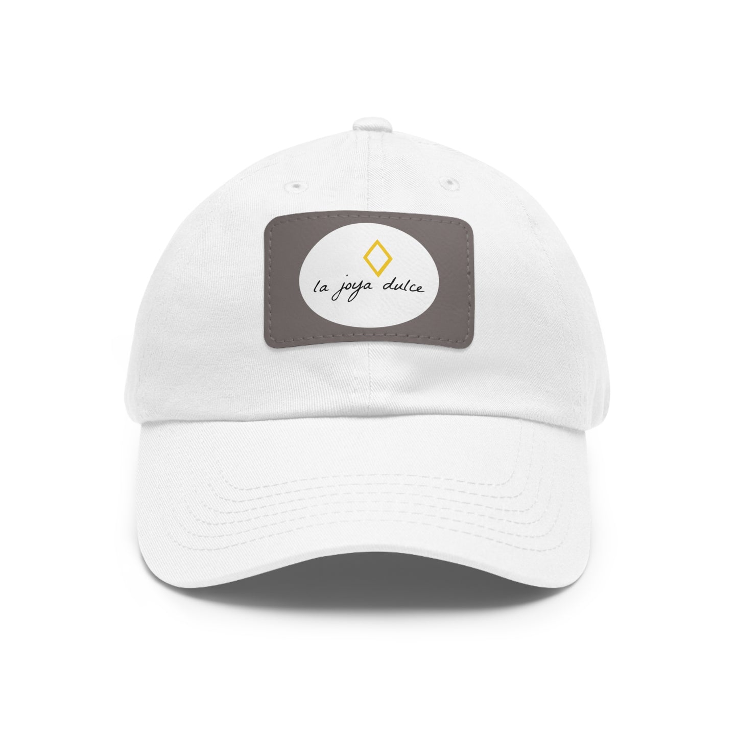 Chino Twill Hat with Leather Patch