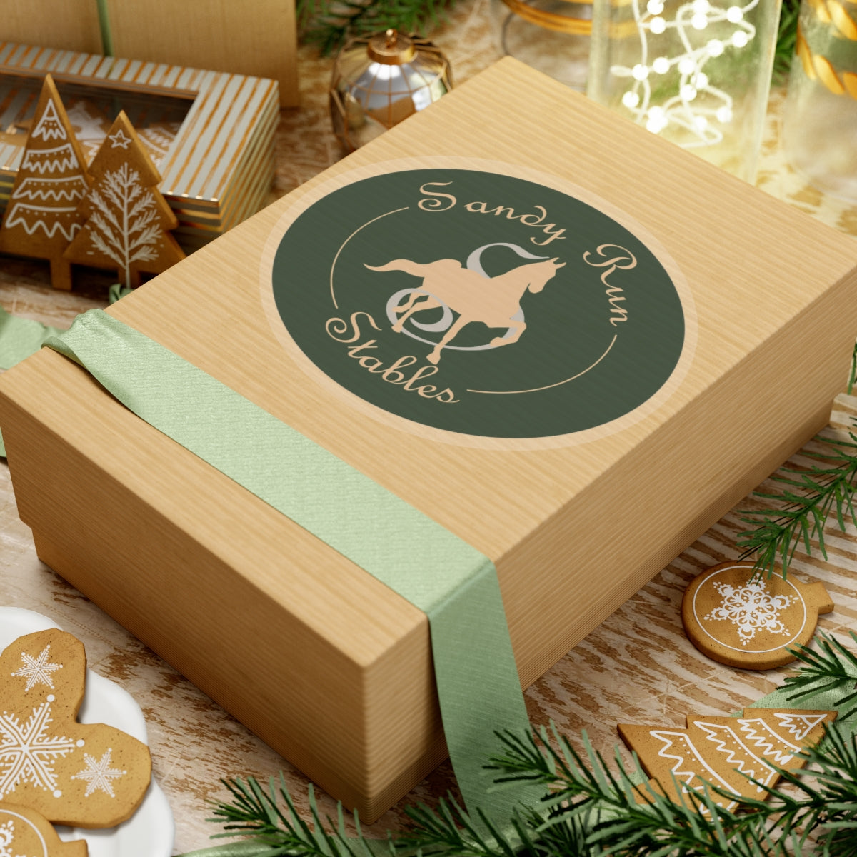 Stickers - 2 sizes, clear or white trim