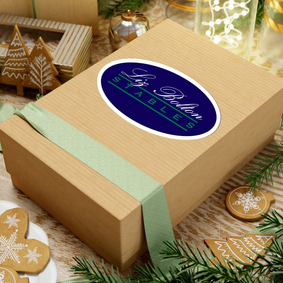 Stickers - 2 sizes, clear or white trim