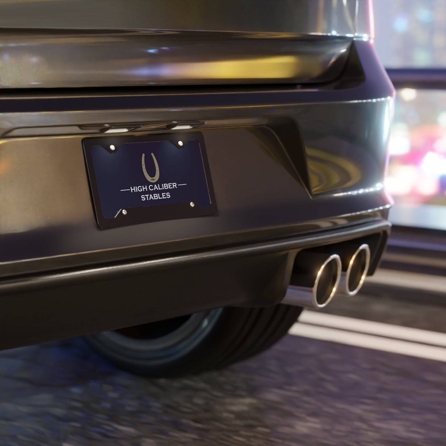 Vanity License Plate