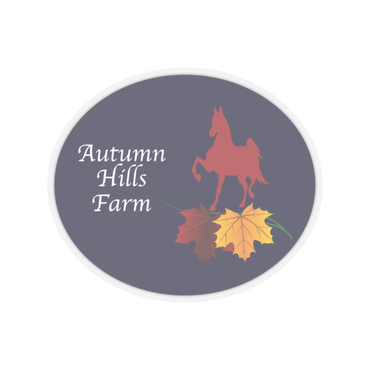 Stickers - 2 sizes, clear or white trim