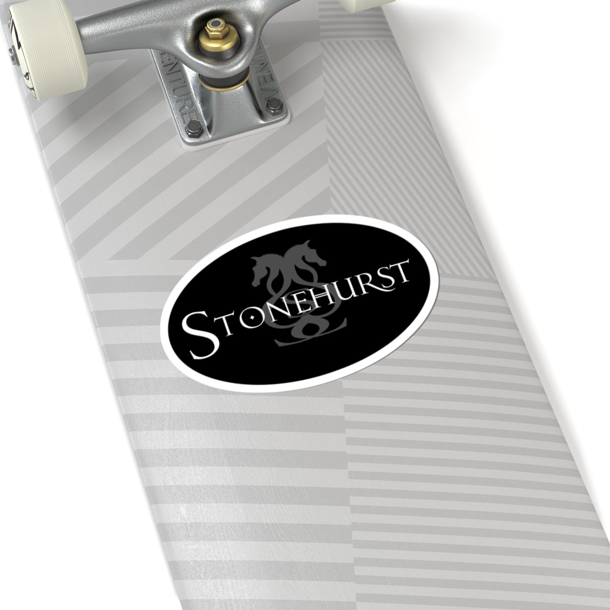 Stickers - 2 sizes, clear or white trim