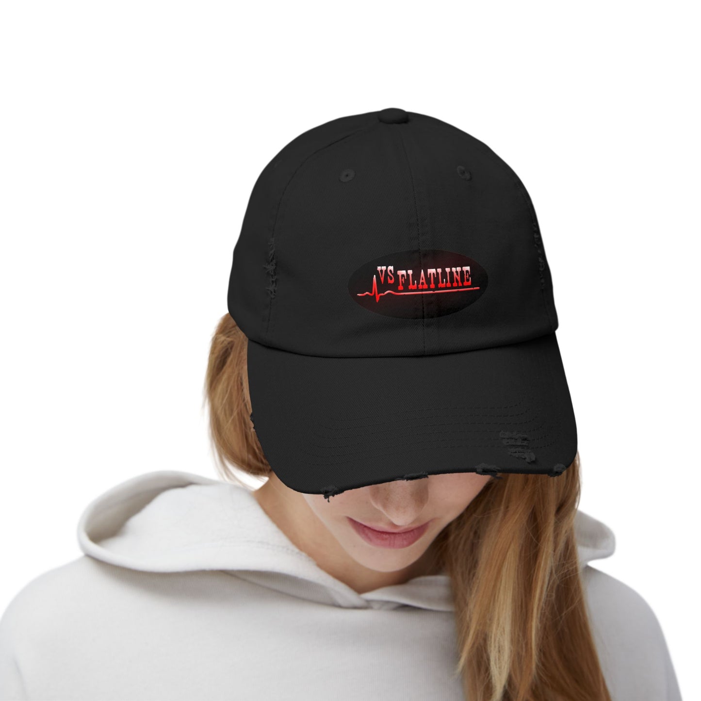 Distressed Cotton Cap