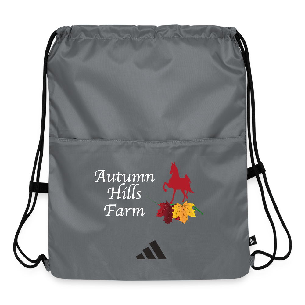 Adidas Drawstring Bag - slate