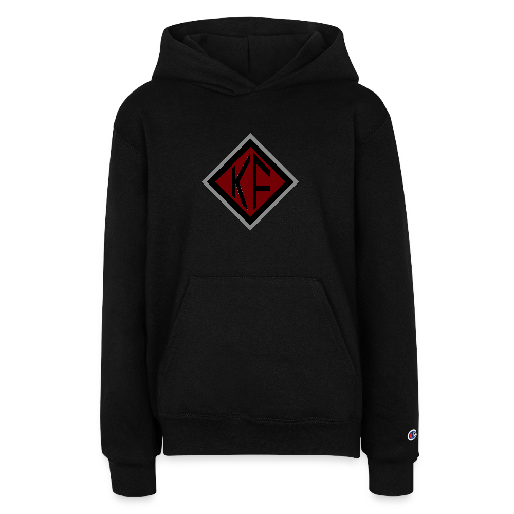 Champion Youth Hoodie - black