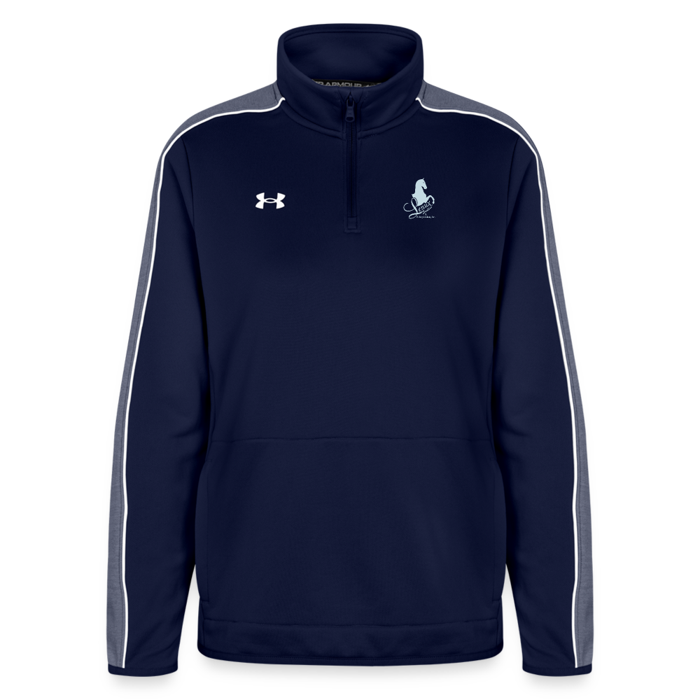 Under Armour Women's Command Quarter Zip 2.0 - navy/white