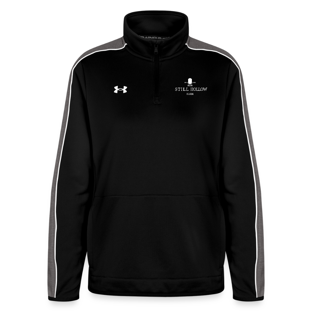 Under Armour Women's Command Quarter Zip 2.0 - black/white