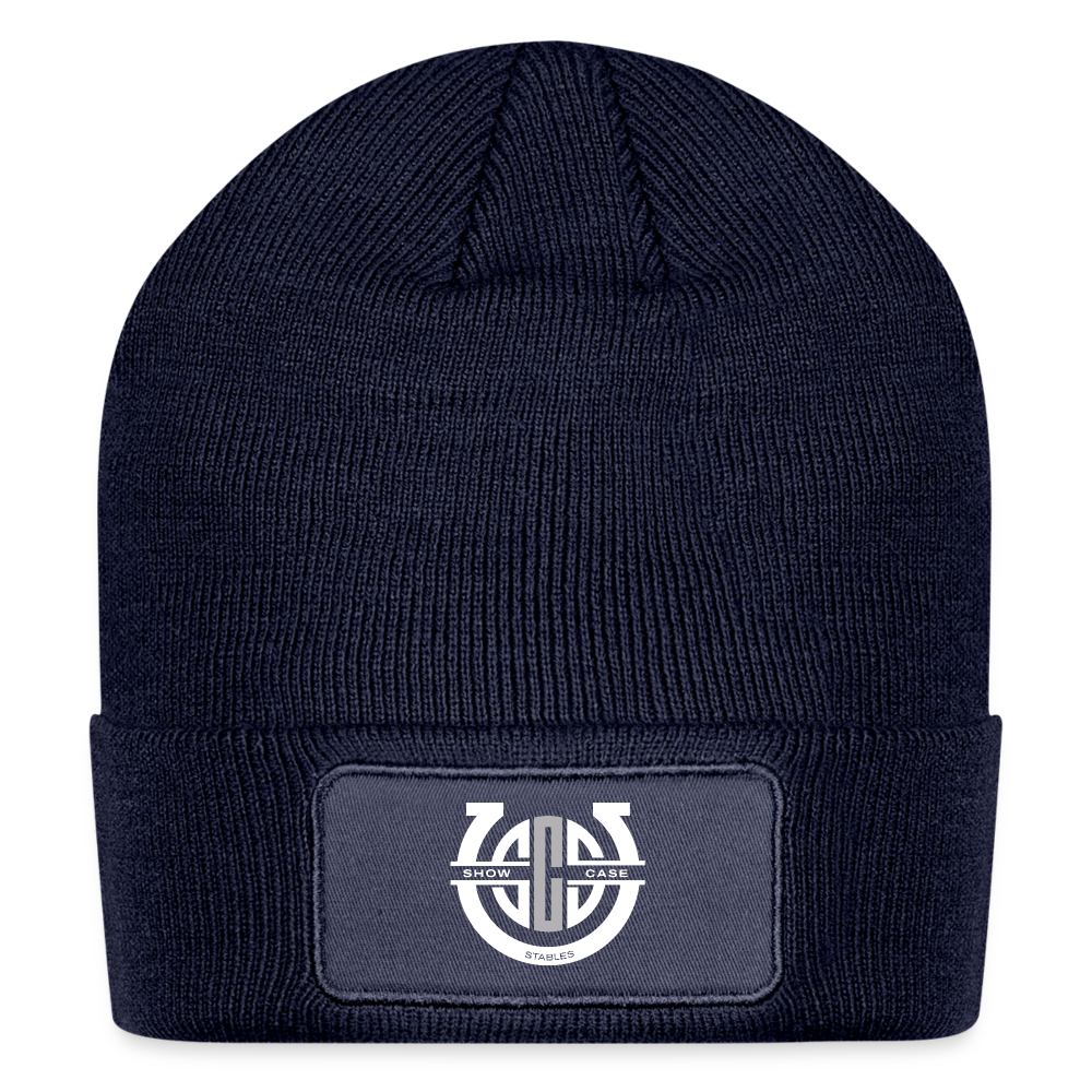 ShowCase Stables Patch Beanie - navy