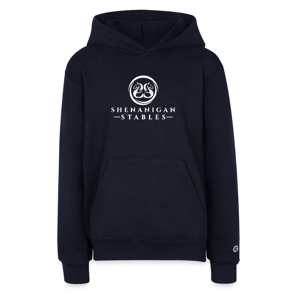 Champion Youth Hoodie - navy