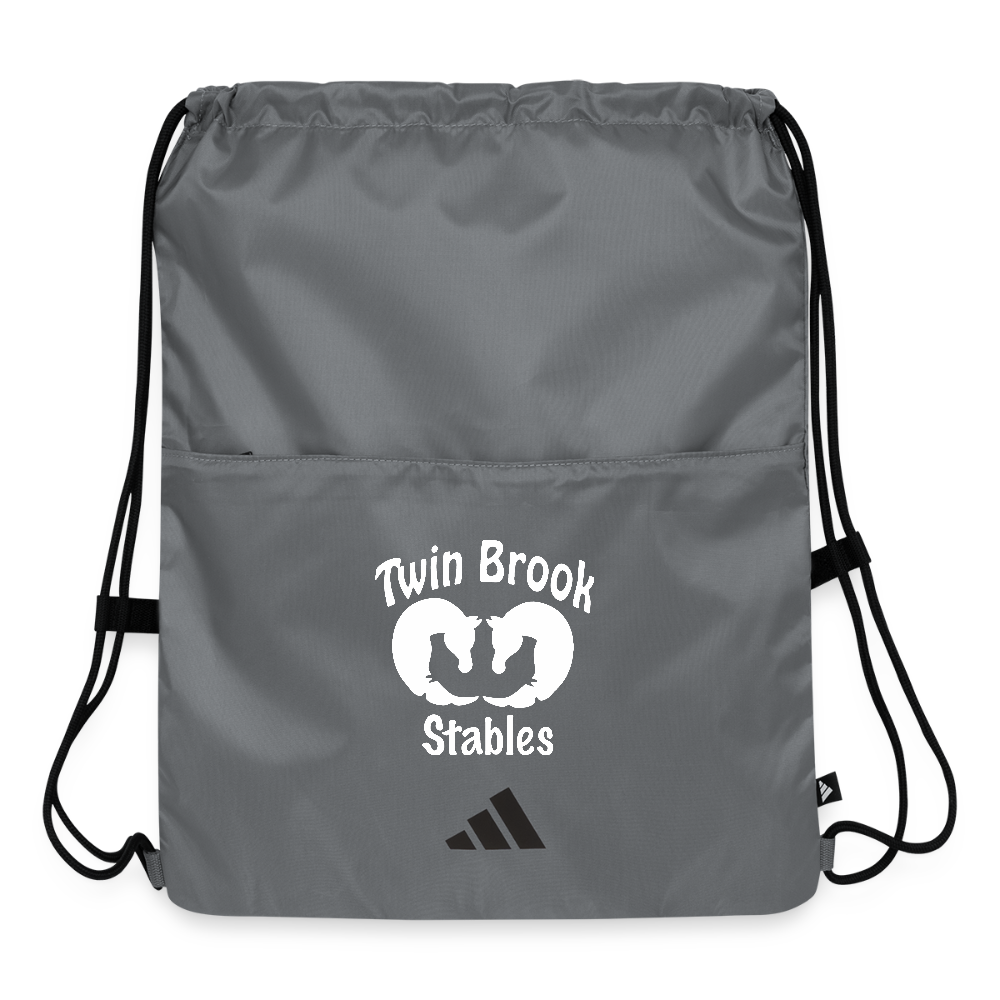 Adidas Drawstring Bag - slate