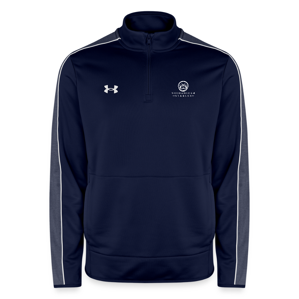 Under Armour Men's Command Quarter Zip 2.0 - navy/white
