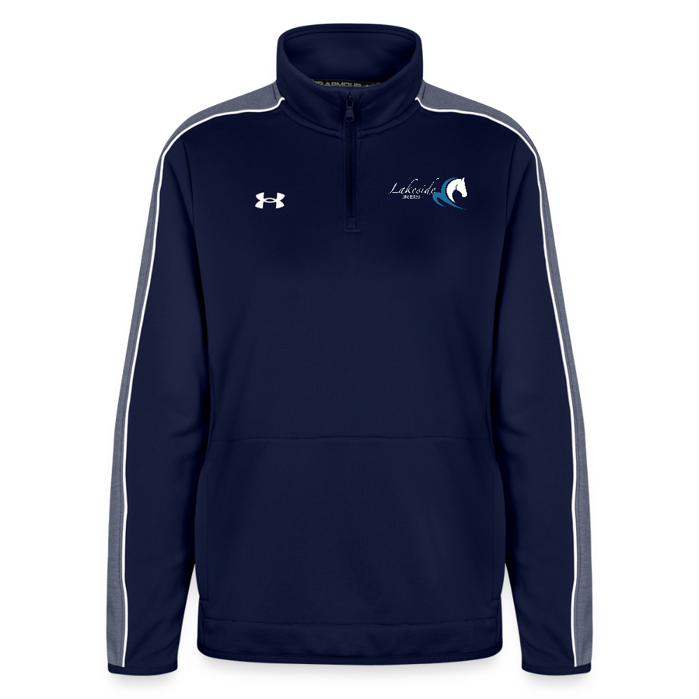 Under Armour Women's Command Quarter Zip 2.0 - navy/white