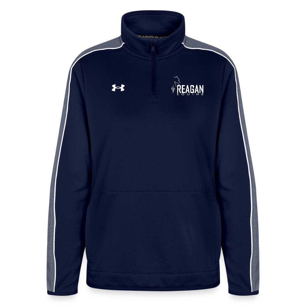 Under Armour Women's Command Quarter Zip 2.0 - navy/white
