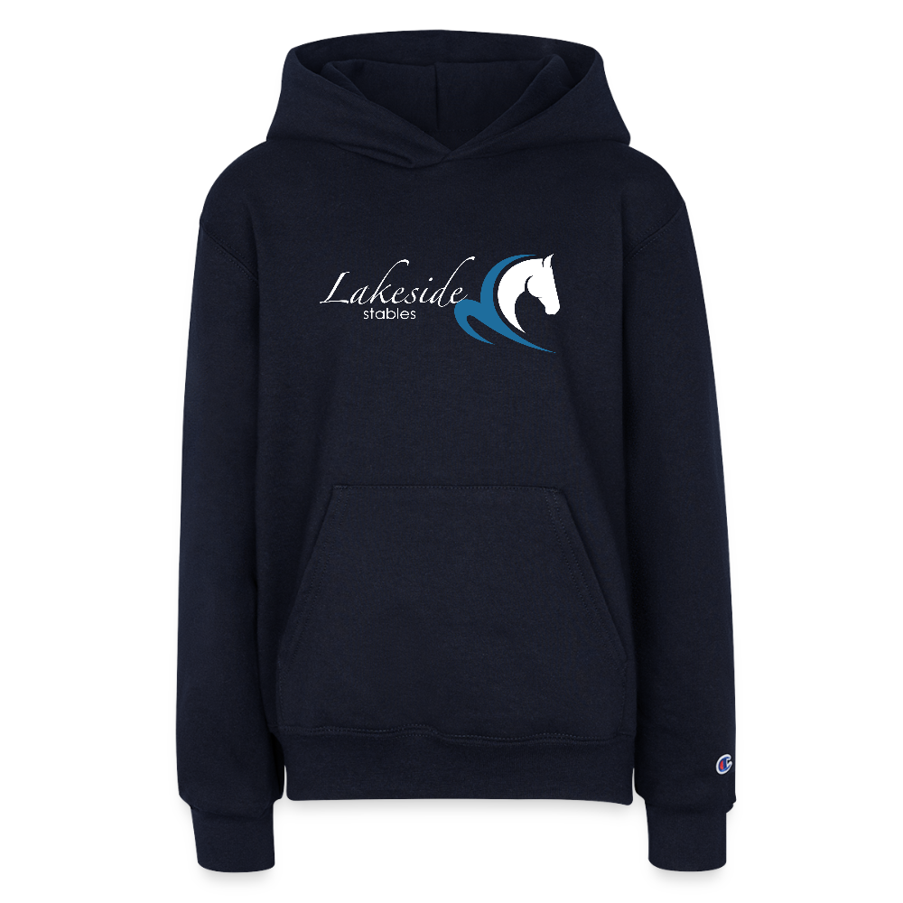 Champion Youth Hoodie - navy