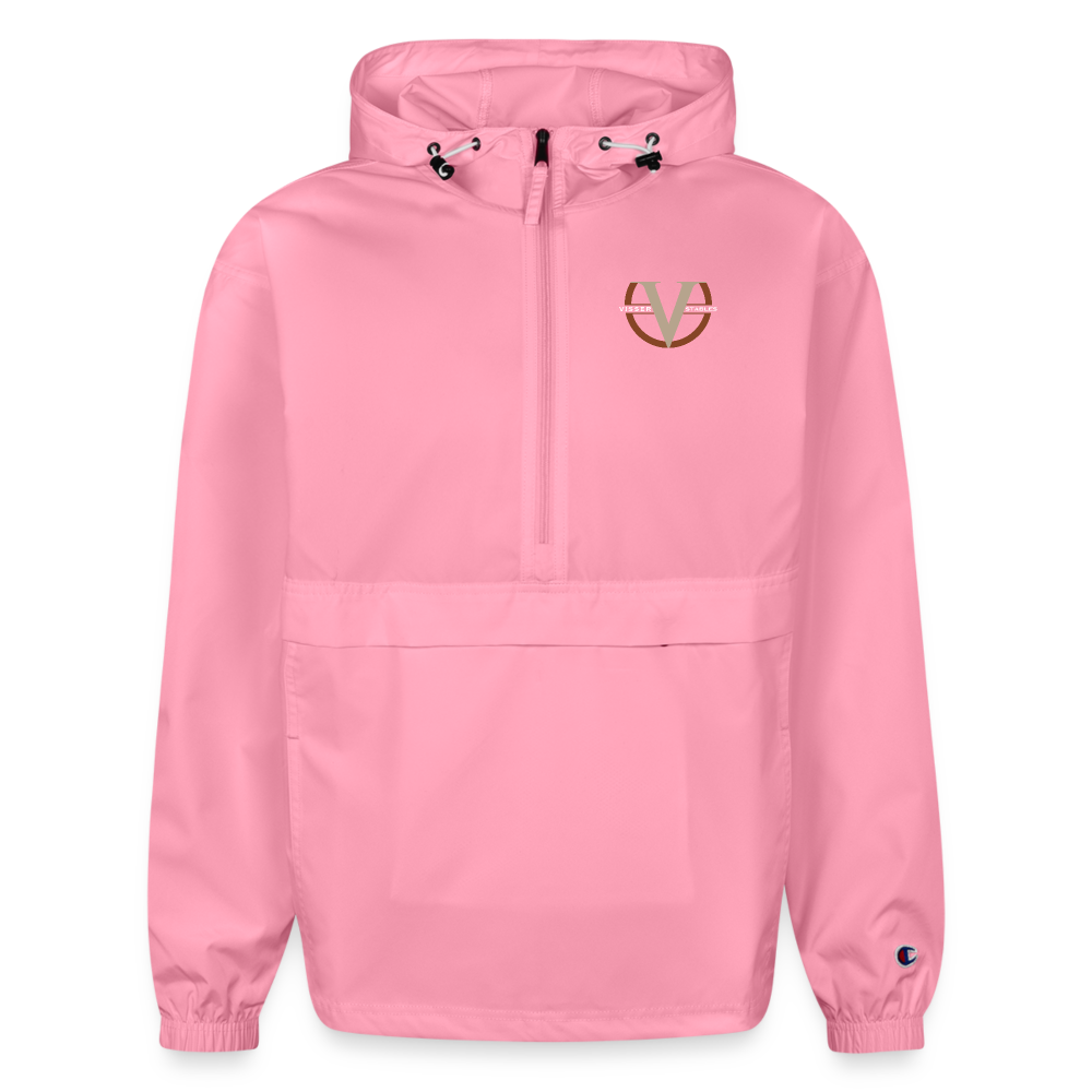 Champion Water-Resistant Packable Jacket - candy pink