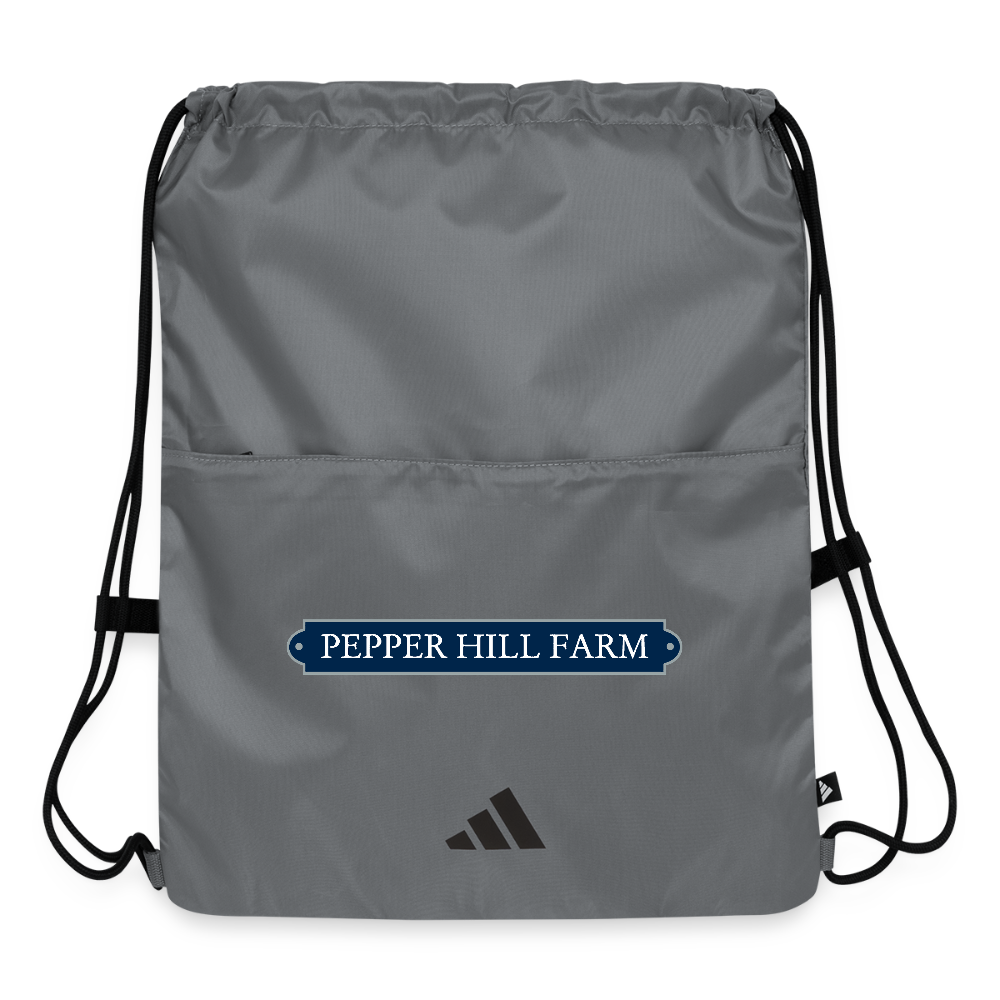 Adidas Drawstring Bag - slate