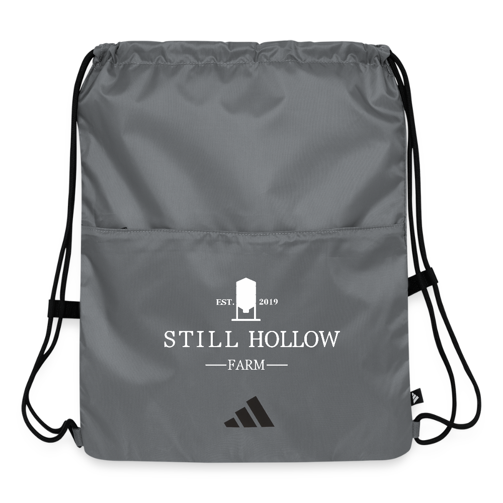 Adidas Drawstring Bag - slate