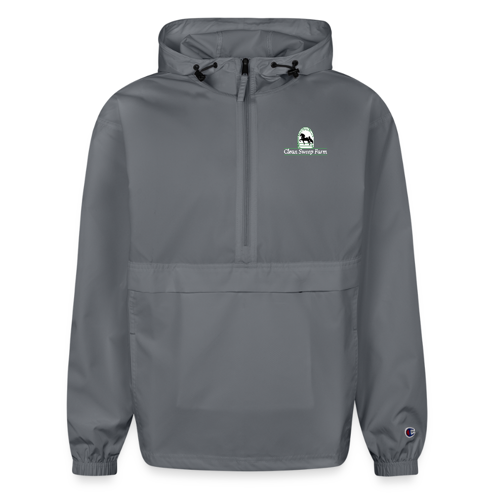 Champion Water-Resistant Packable Jacket - gray
