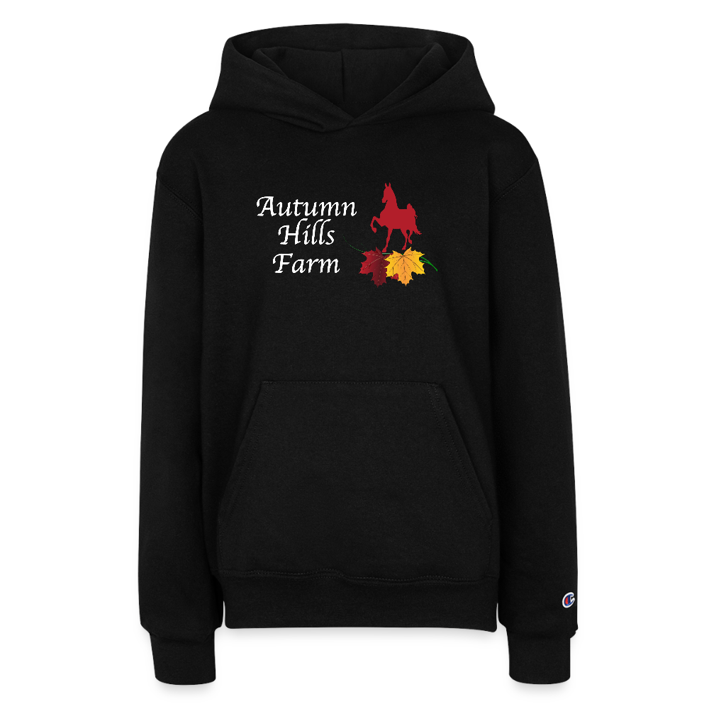 Champion Youth Hoodie - black