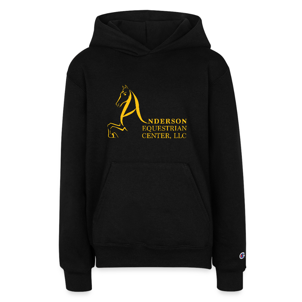 Champion Youth Hoodie - black