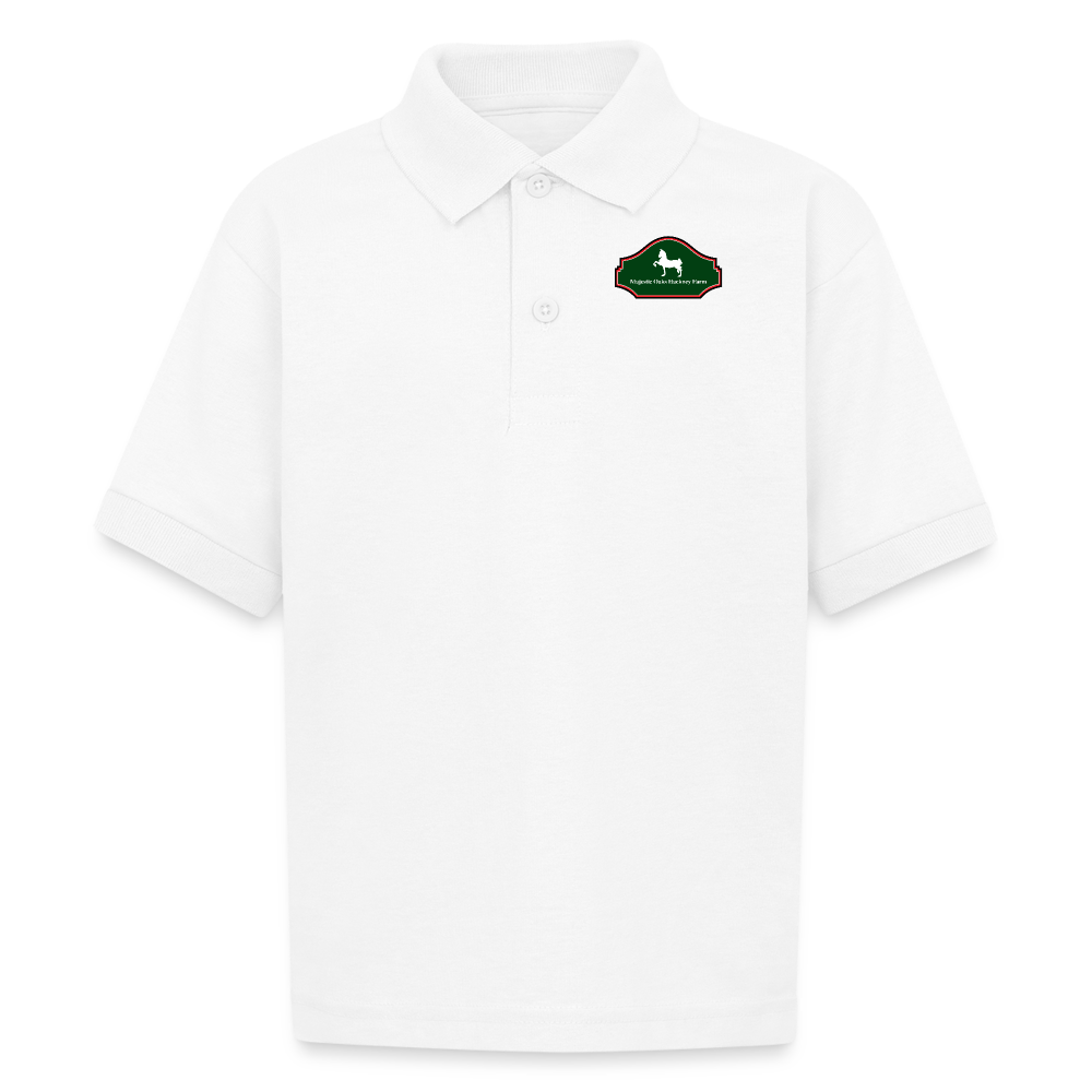 Kids Polo - white