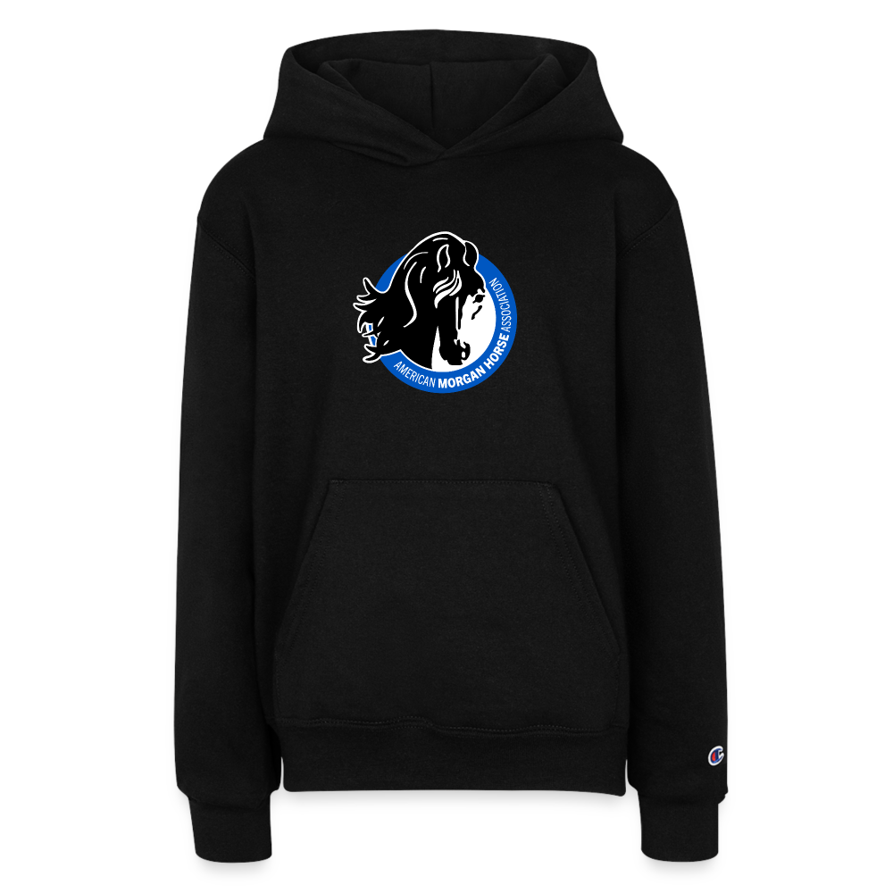 Champion Youth Hoodie - black