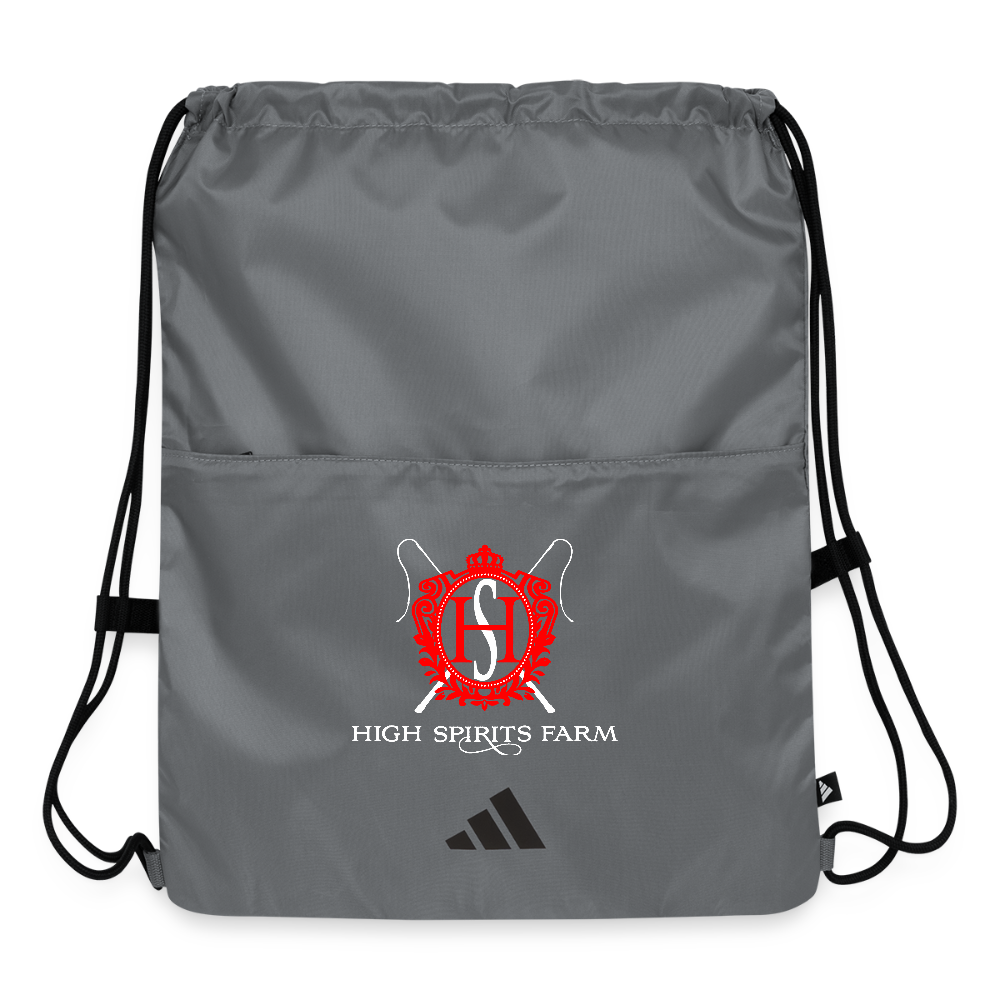 Adidas Drawstring Bag - slate
