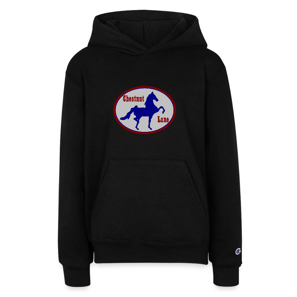 Champion Youth Hoodie - black