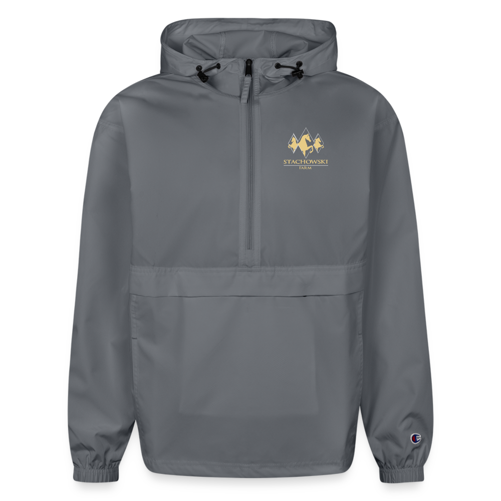 Champion Water-Resistant Packable Jacket - gray