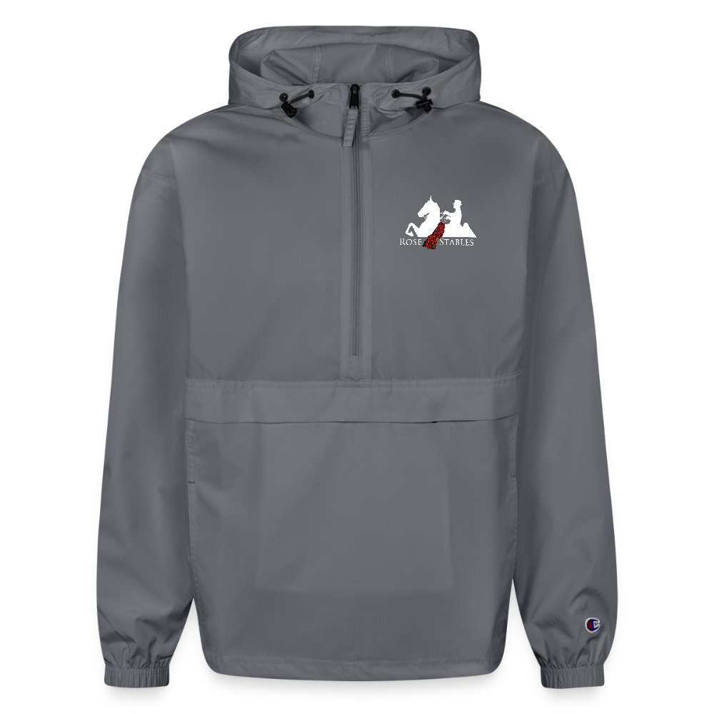 Champion Water-Resistant Packable Jacket - gray