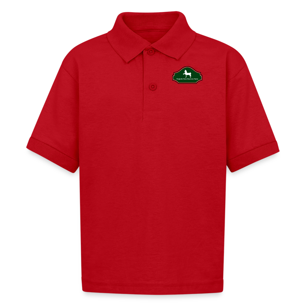Kids Polo - red