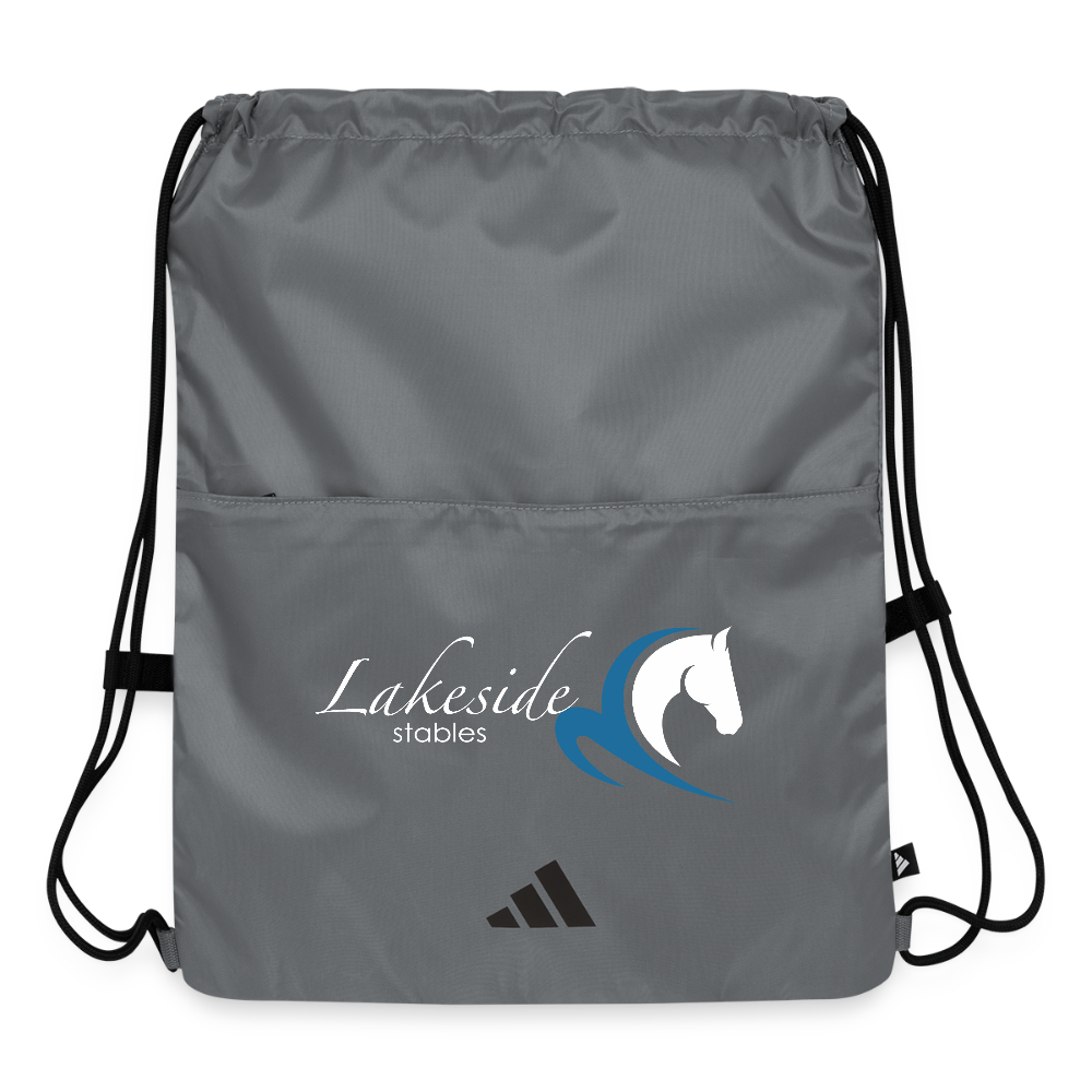 Adidas Drawstring Bag - slate
