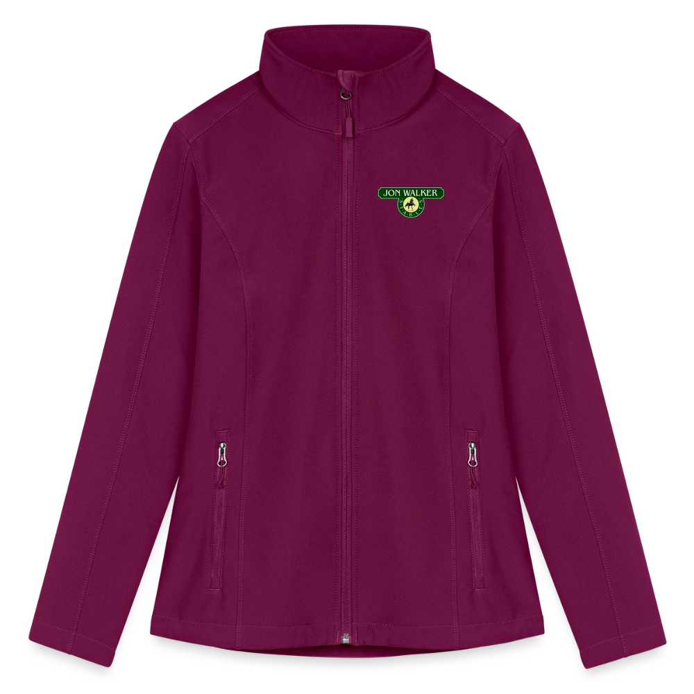 Women’s Soft Shell Jacket - raspberry