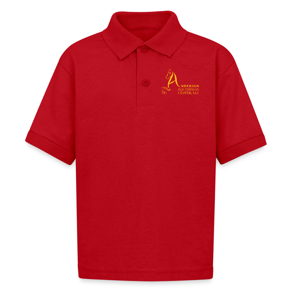 Kids Polo - red